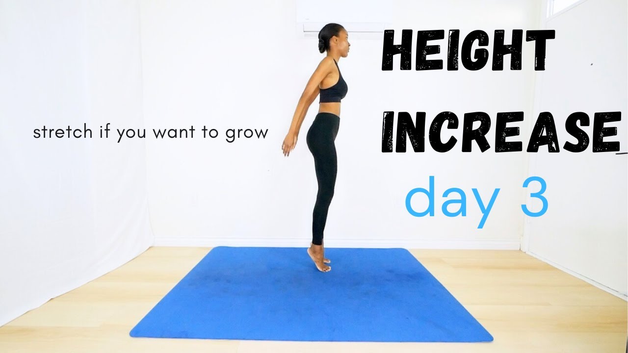 How to grow taller // stretch muscles longer // day 3