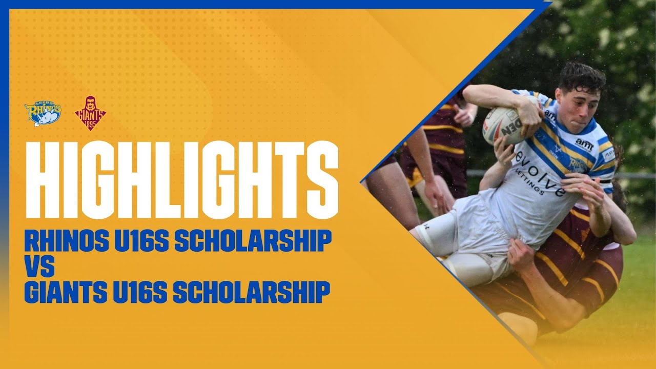 HIGHLIGHTS | Rhinos Scholarship vs Giants Scholarship