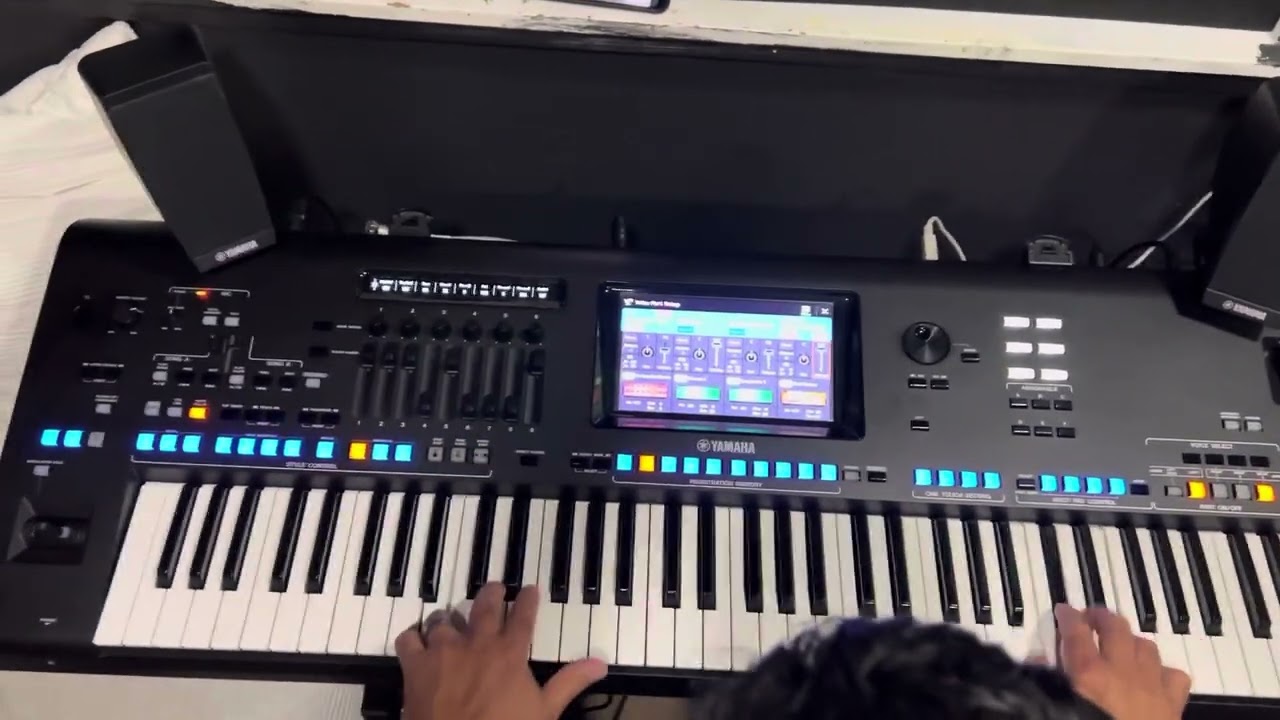 Tocando unas cumbias
