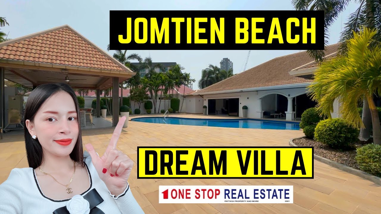 Discover Your DREAM $2.63M Jomtien Beach Pool Villa | Real Estate in Pattaya Thailand