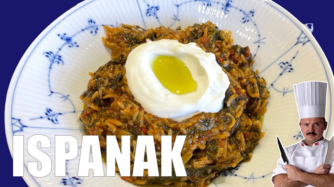 ISPANAK - Tyrkisk spinatgryde! Spinat
