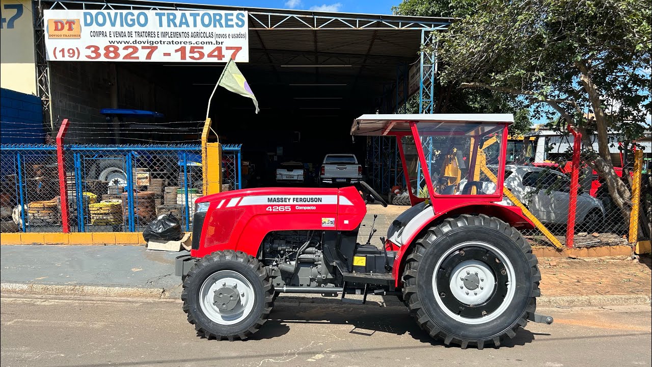 Trator Massey Ferguson 4265 4x4 Ano 2014 compacto/cafeeiro a venda !! R$155.000,00,  Vendido