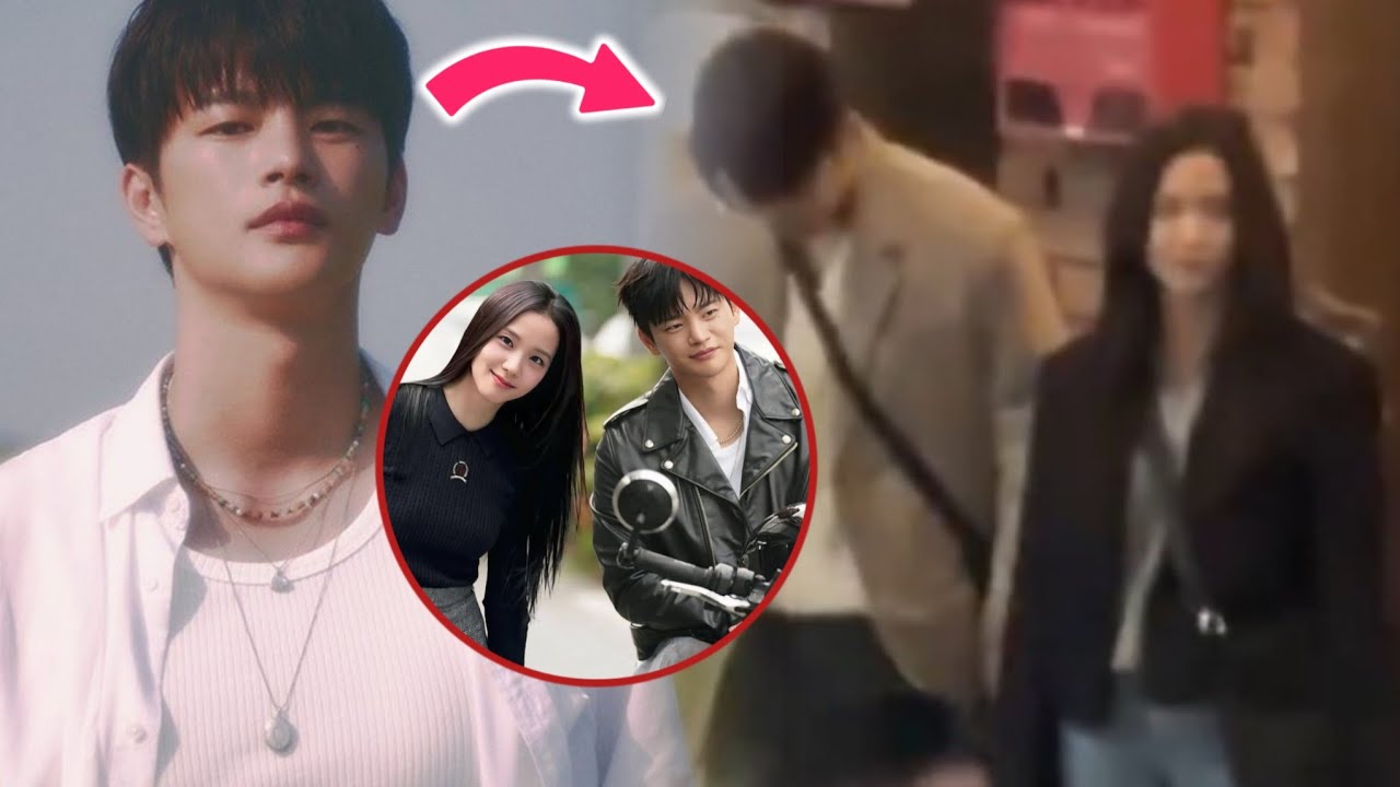JISOO and Seo In Guk Spotted on Set of Boyfriend On Demand