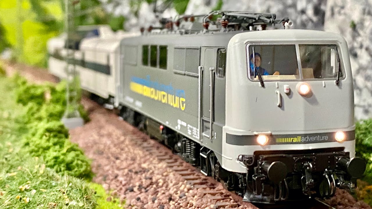 Railadventure in Engelhop - BR 111, LUXON