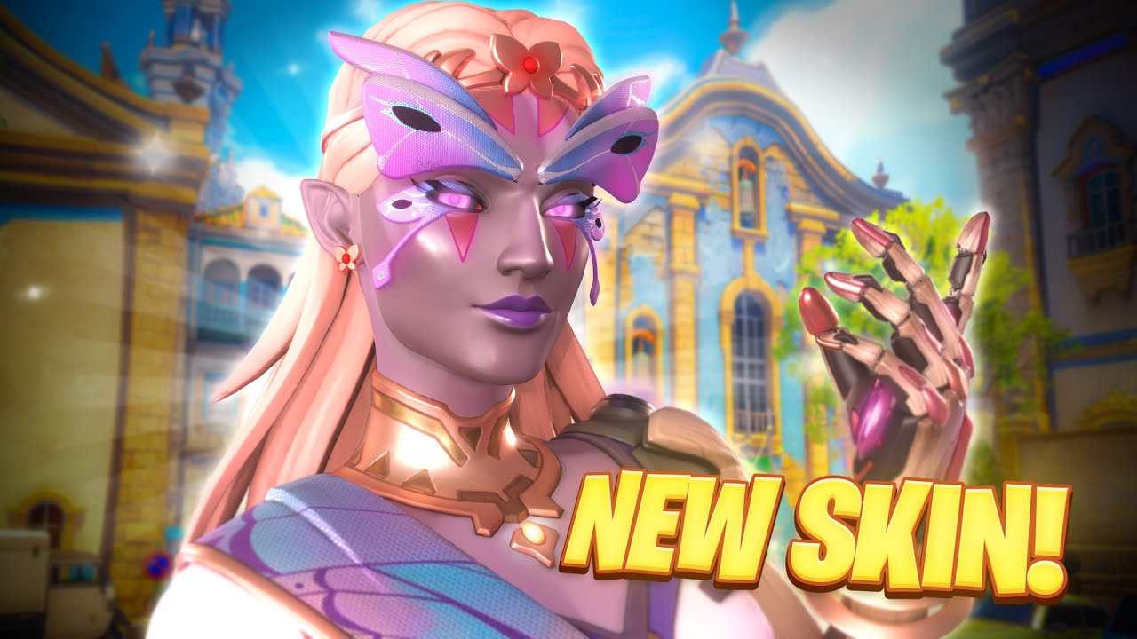 NEW BUTTERFLY SYMMETRA SKIN! | Overwatch 2
