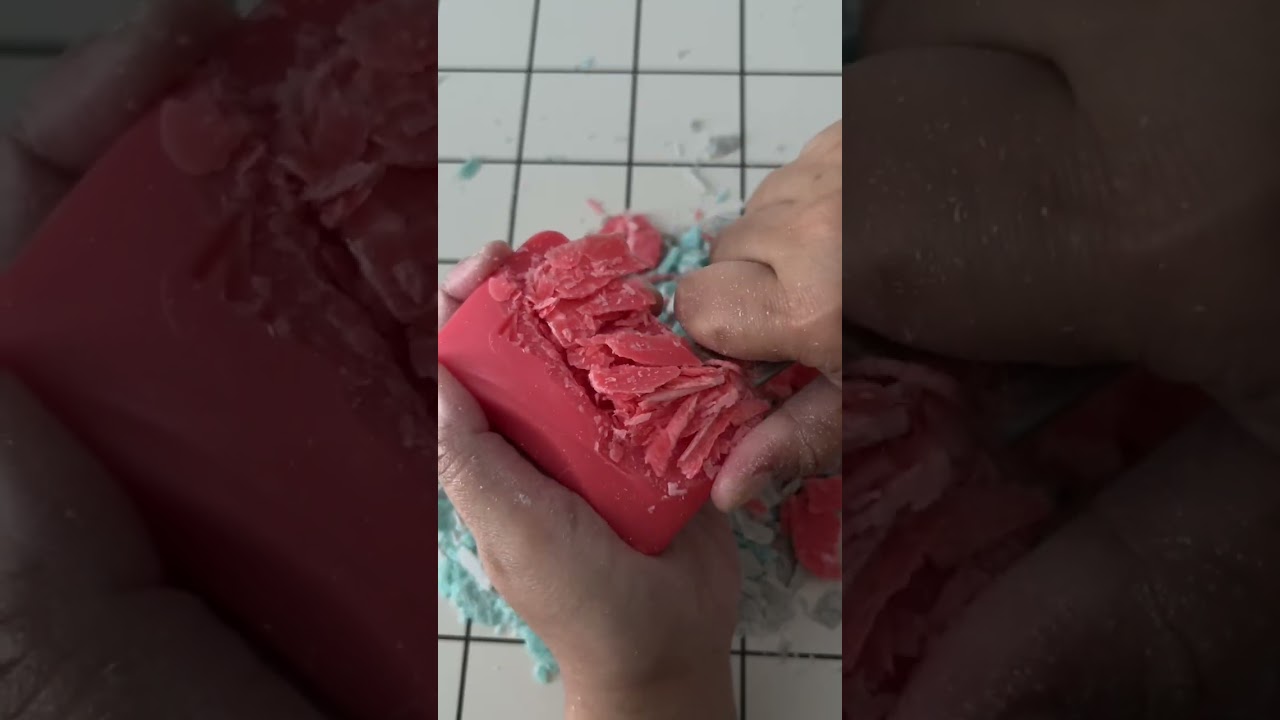 Bigchunk #asmrsoapcutting #cuttingsoap 
