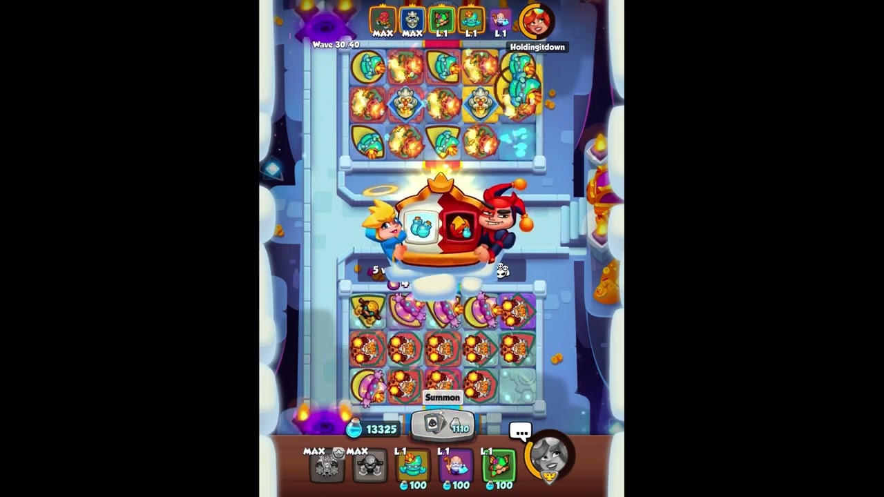Rush Royale - Max Talent Engineer! Coop Dungeon Floor 7