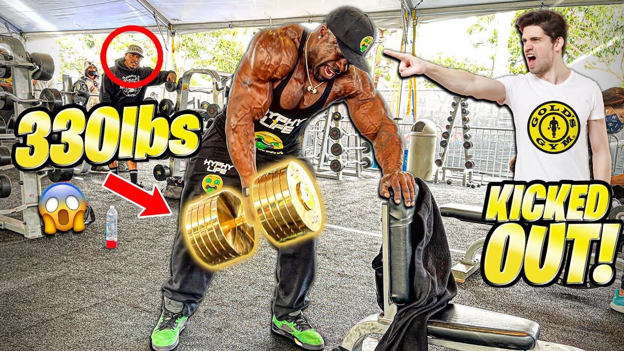 KICKED OUT OF GOLDS GYM - Kali Muscle + Big Boy