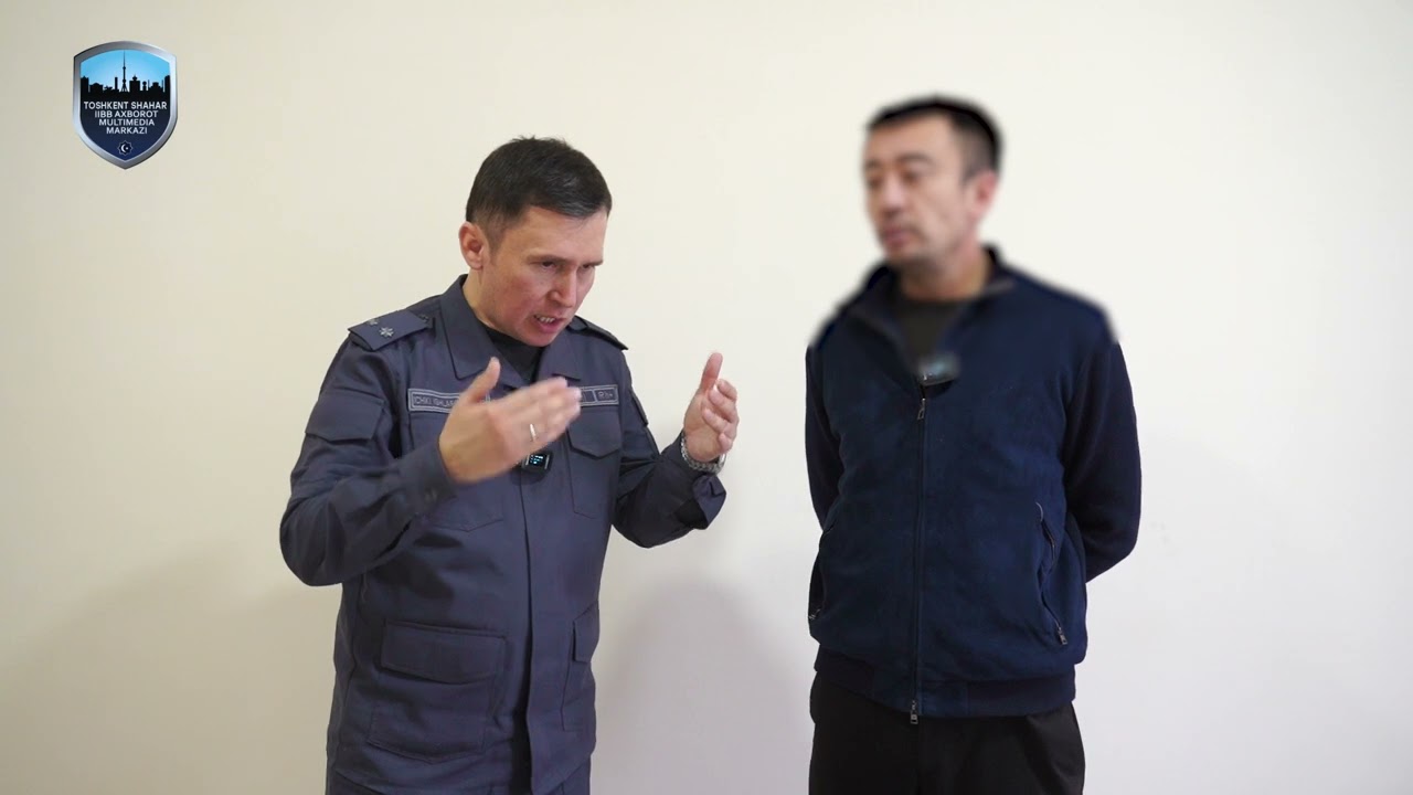 Yashnobod tumanida ko'p qavatli uyning yo'lagida pichoq ko'tarib yurgan shaxs qo'lga olindi