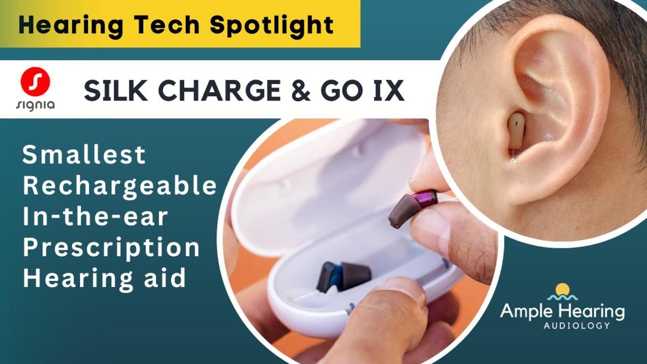 Signia Silk Charge and Go IX: Smallest Rechargeable Hearing Aids