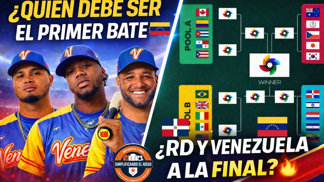 QUIEN DEBE SER EL 1 BATE DE VENEZUELA ? |  DOMINICANA Y VENEZUELA A LA FINAL ?