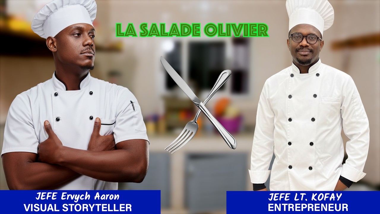 AARON EN CUISINE AVEC LT. KOFAY EPISODE 2: LA SALADE OLIVIER