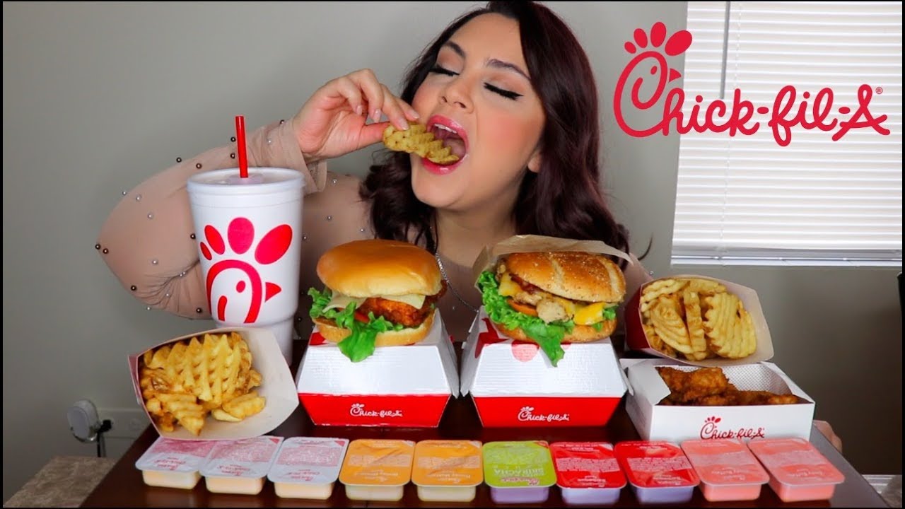 Chick-Fil-A MUKBANG | Eating Show