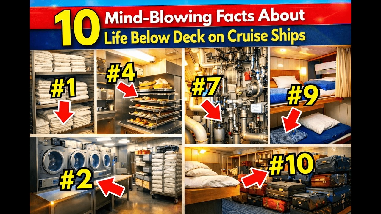 10 Hidden Cruise Facts About Life Below Deck on Cruise Ships