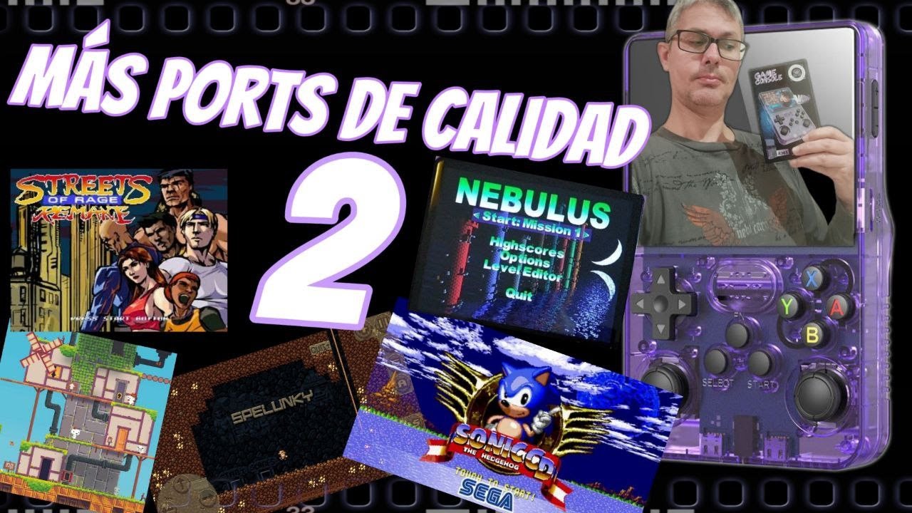 R36S: MÁS PORTS de CALIDAD 2 🐸 DATAFROG 🐸 - Consola LOWCOST de grandes prestaciones - RETRO