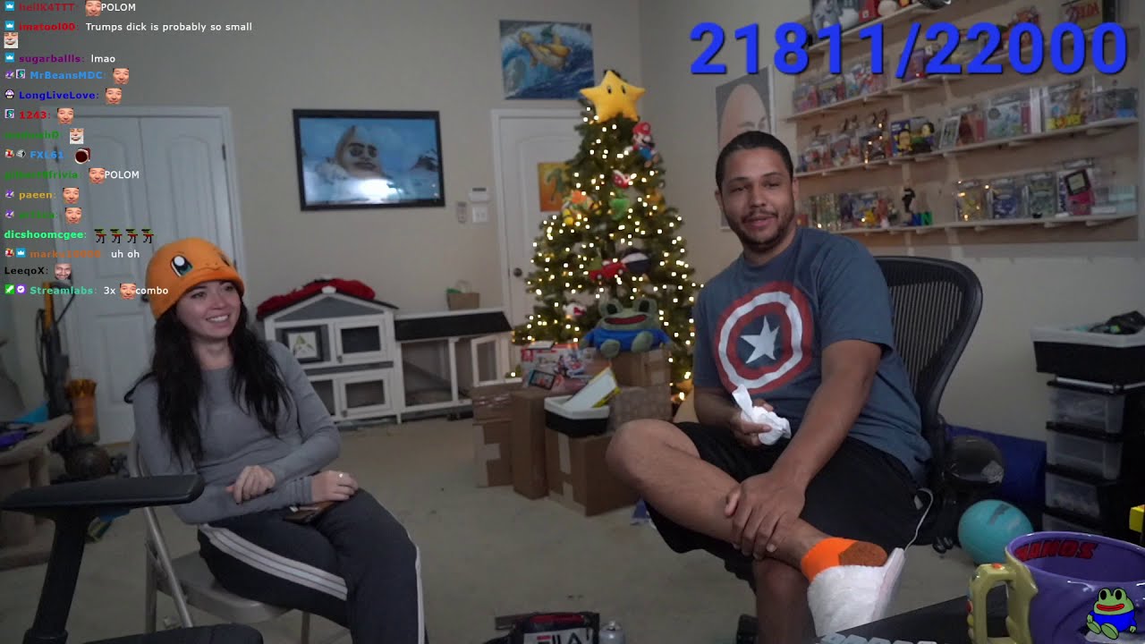 Mizkif leaves Maya and Nick alone in a room....