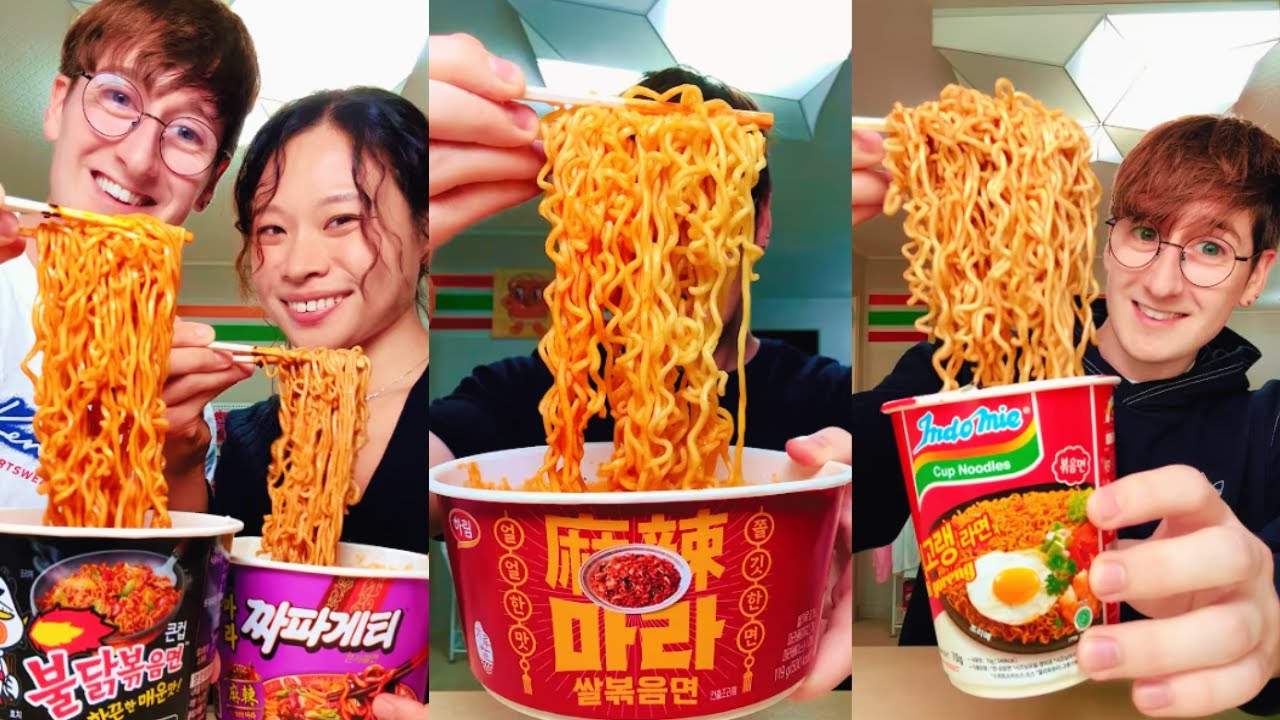 Day 91 - 100 of ONLY Eating Food From a Korean Convenience Store!