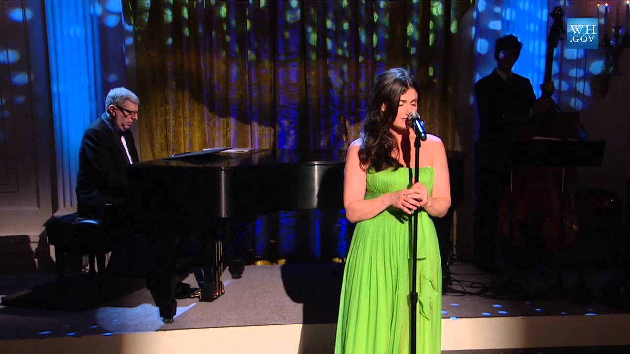 Idina Menzel & Marvin Hamlisch perform 