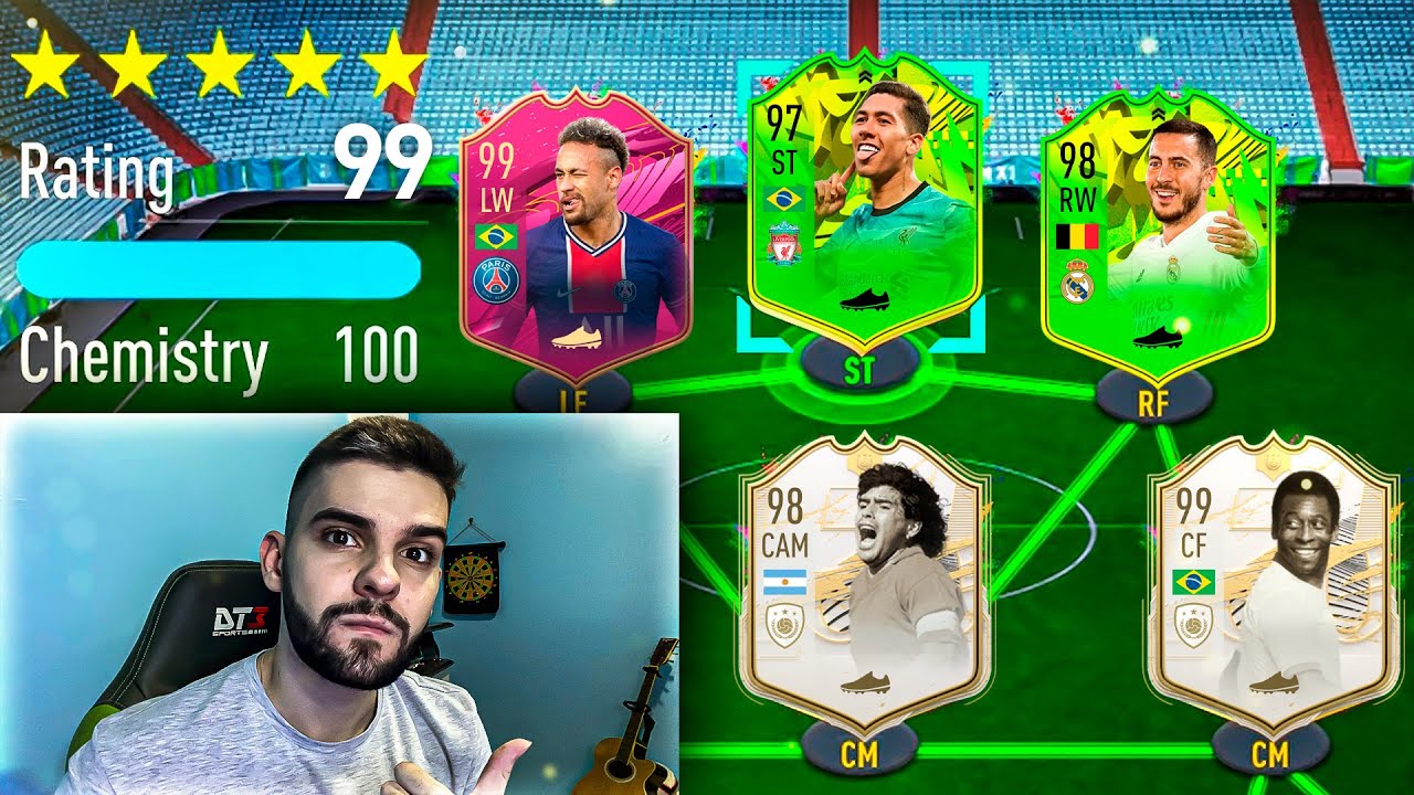 OWWWW ONLY CARD 99 IN FUT DRAFT 195!!! FIFA 21 😱😱😱