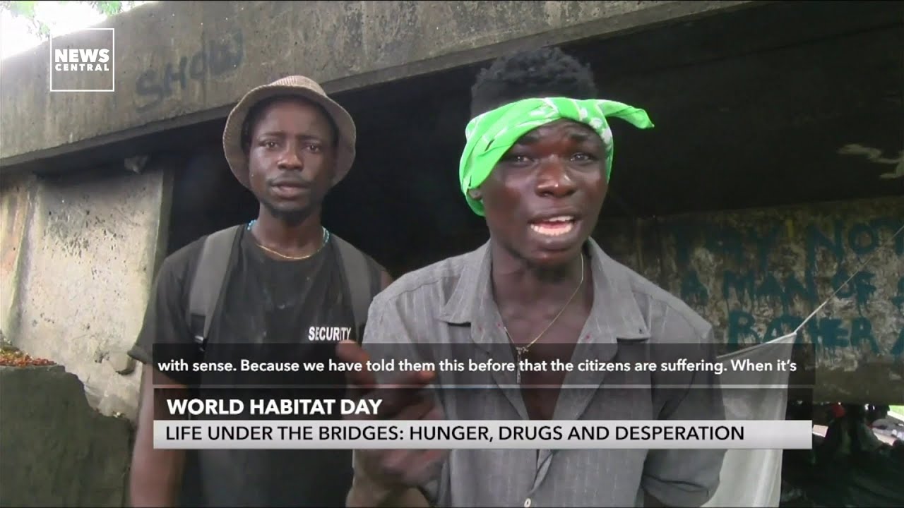 World Habitat Day - Life Under The Bridges: Hunger, Drugs And Desperation
