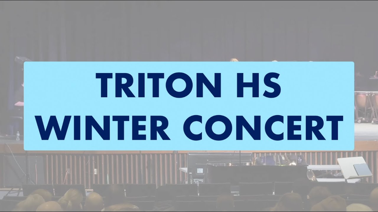 Triton HS Winter Concert 2025