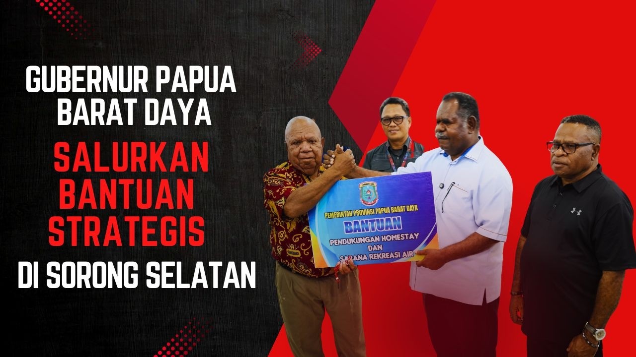 Gubernur Papua Barat Daya Salurkan Bantuan Strategis di Sorong Selatan