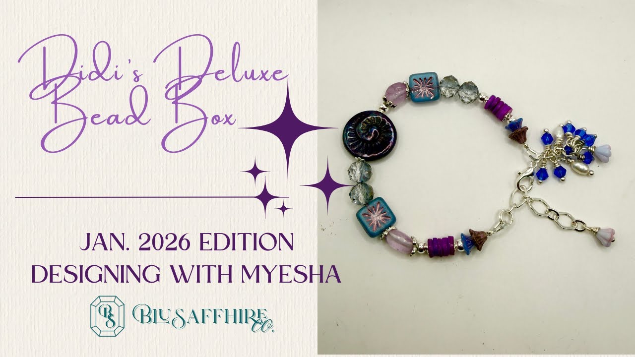 💜 Didi’s Deluxe Bead Box | January 2026 Design Inspiration