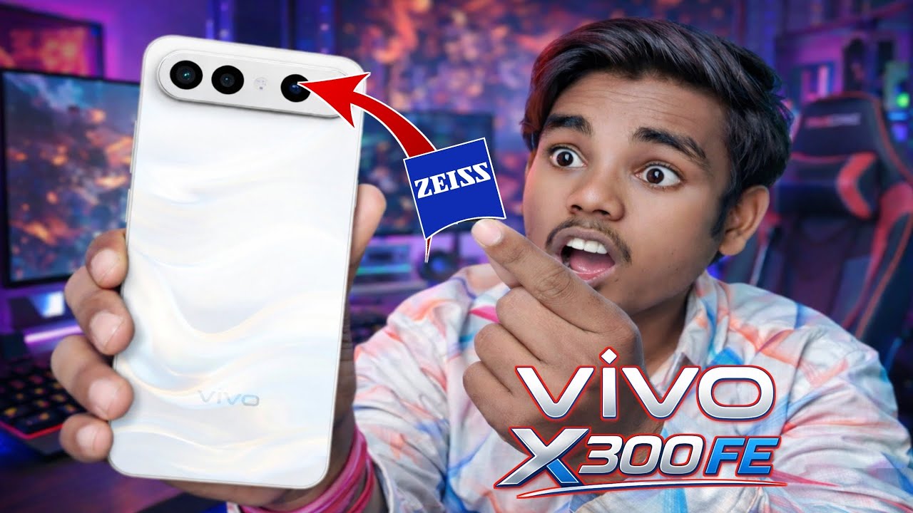 Vivo X300 FE First Look 🔥 | Expected Price, Specs & Full Review | ZEISS Camera?