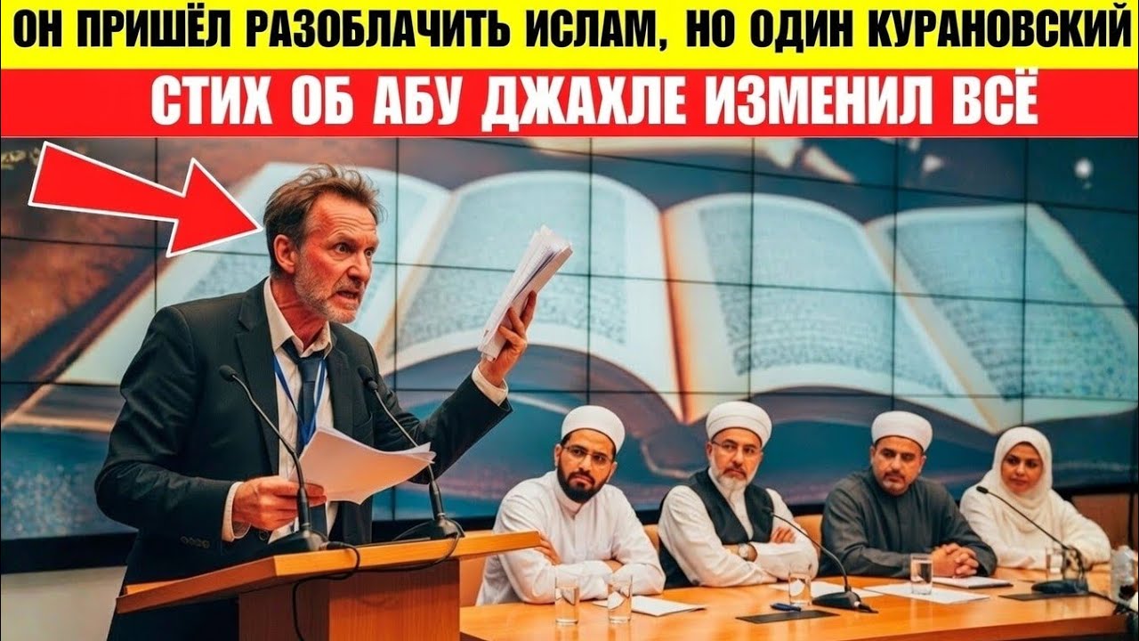 «Историк-атеист подверг сомнению Коран — то, что он узнал об Абу Джахле, лишило его дара речи»