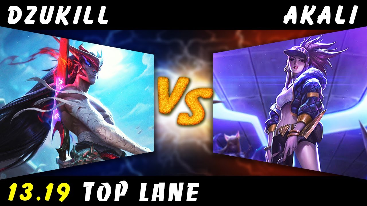 Dzukill - Yone vs Akali TOP Patch 13.19 - Yone Gameplay