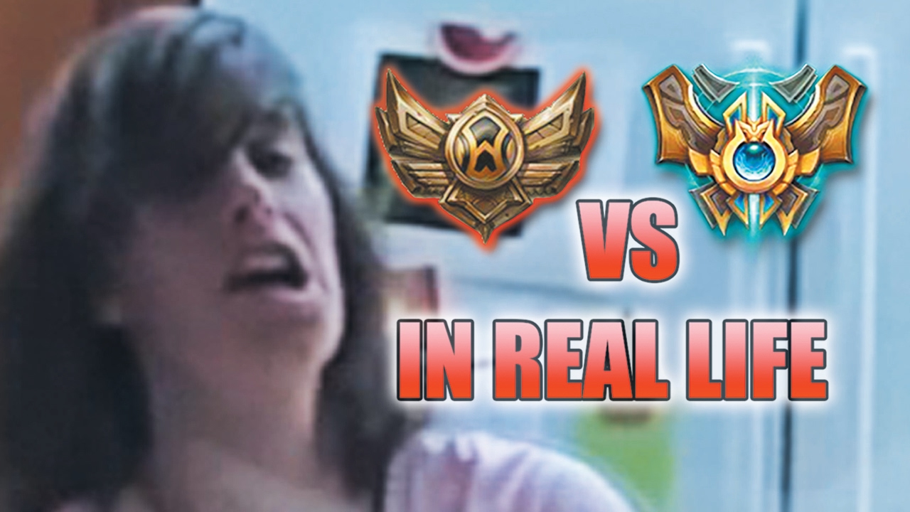 Bronze VS Challenger In Real Life #27 [Amateur VS Professional]