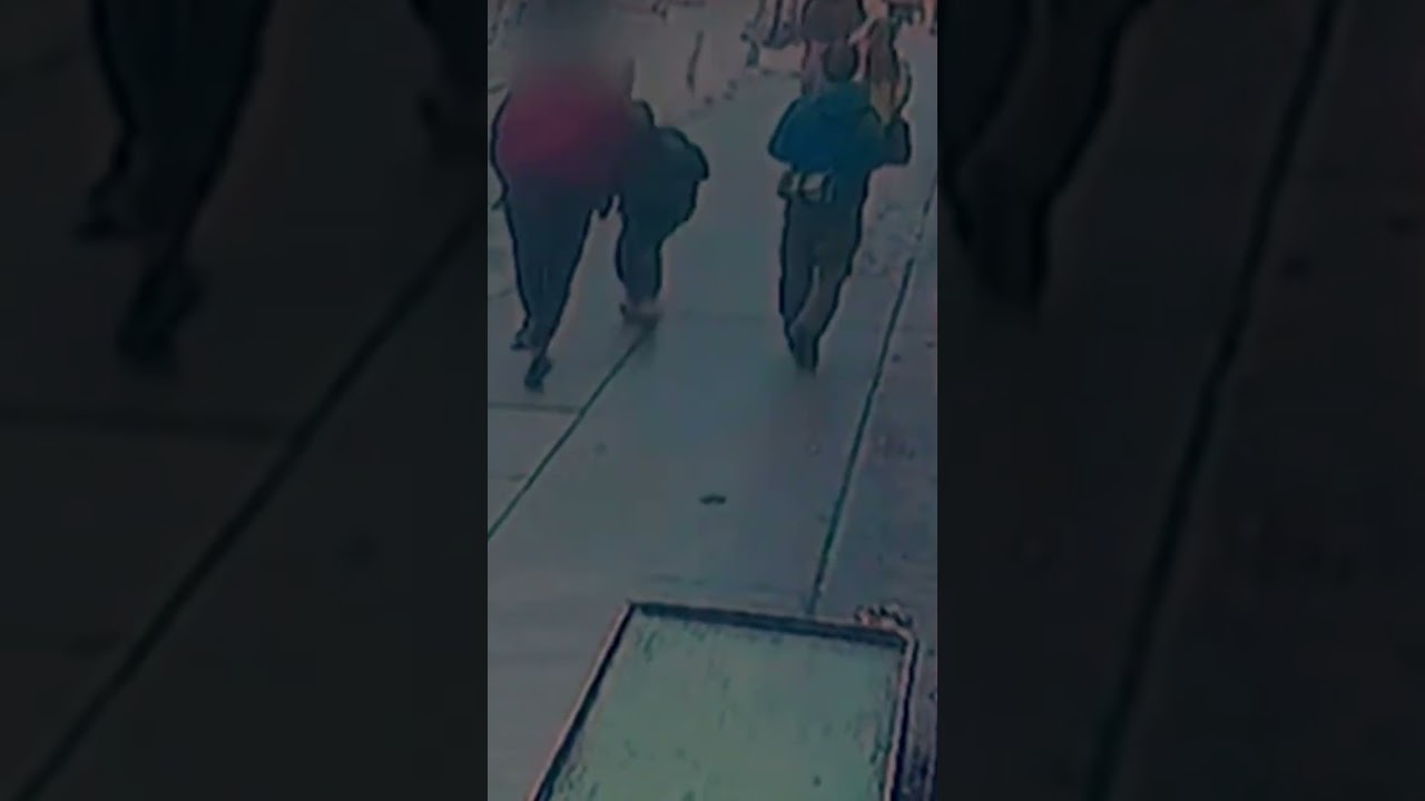 Surveillance video shows random stabbing attack in Toronto's west end