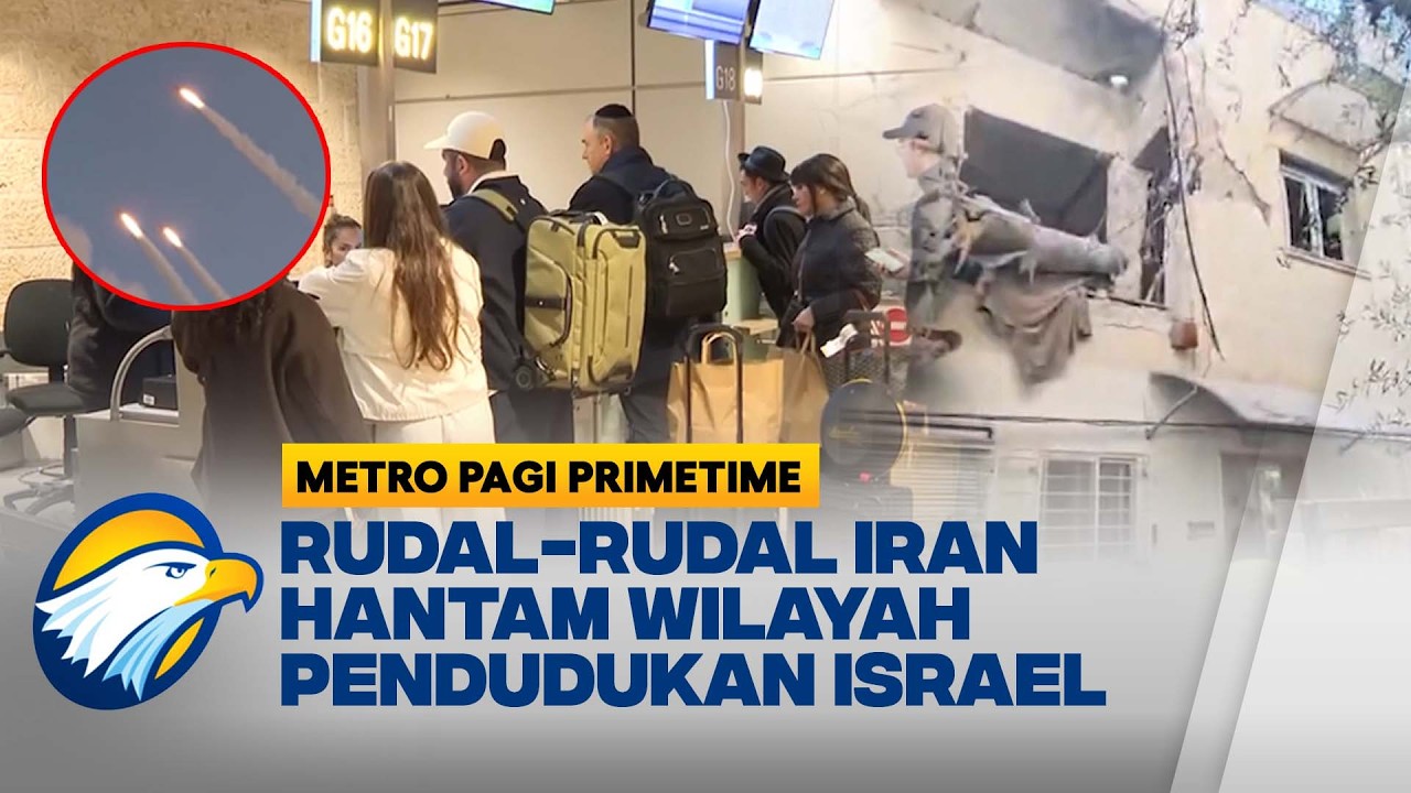 Iran Meluncurkan Serangan Balasan Terhadap Fasilitas Militer AS dan Israel - [Metro Pagi Primetime]