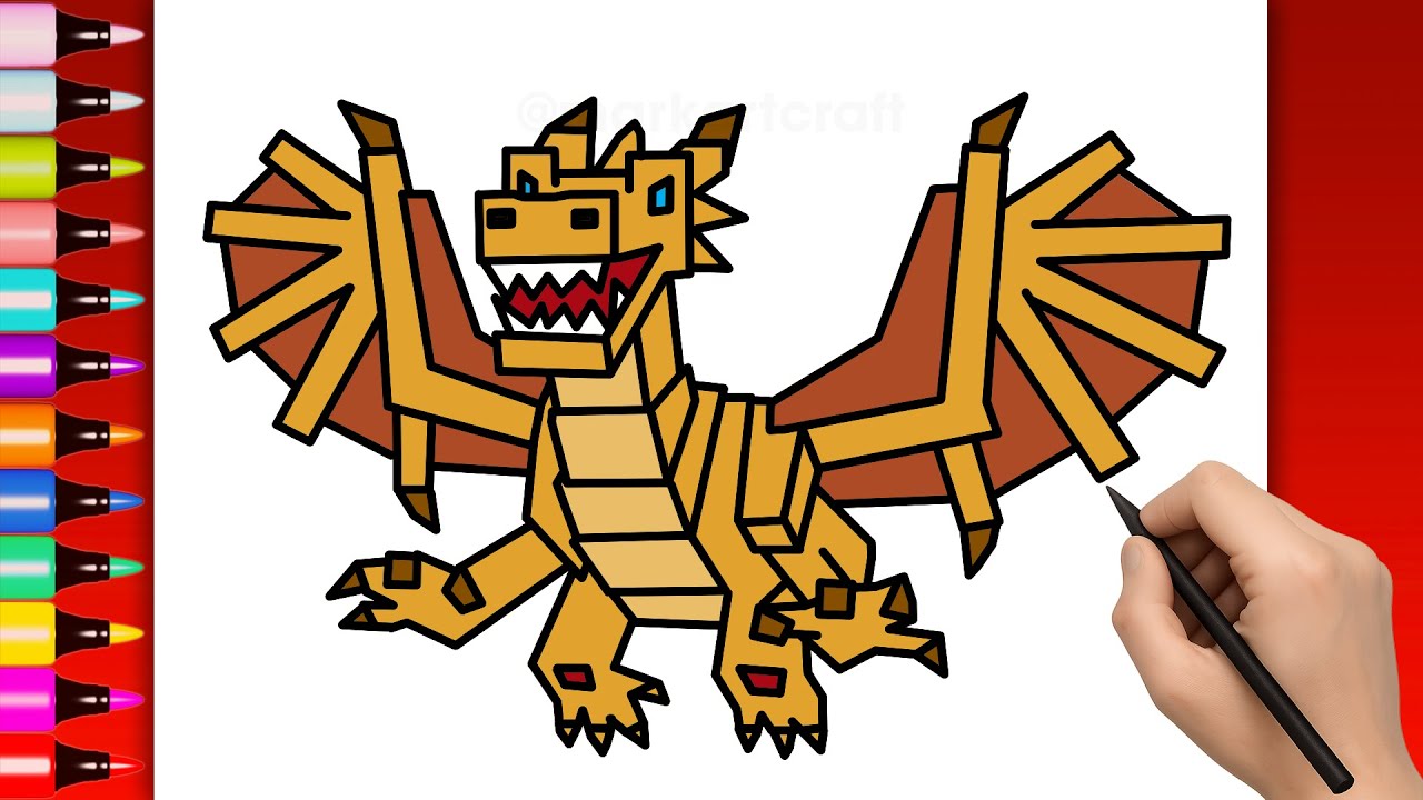 How to Draw Dragon Cannelloni | Steal a Brainrot | ROBLOX