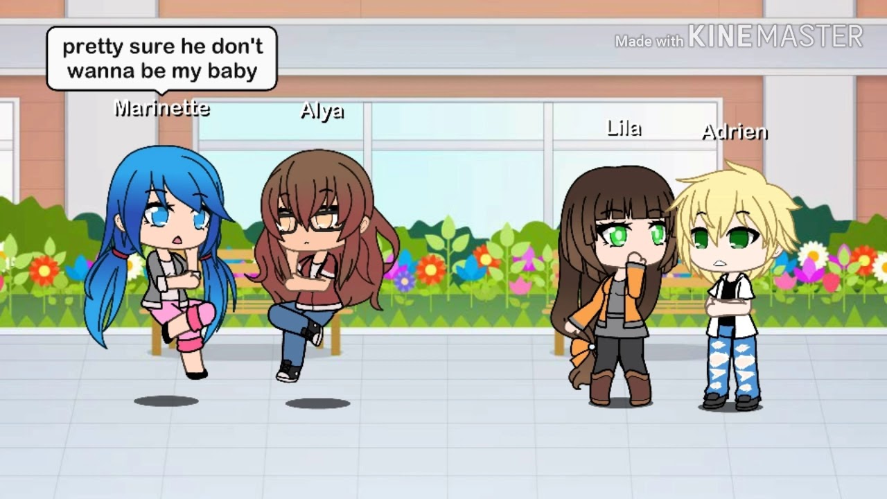 Ladybug and chat noir /I'M a mess /gacha life