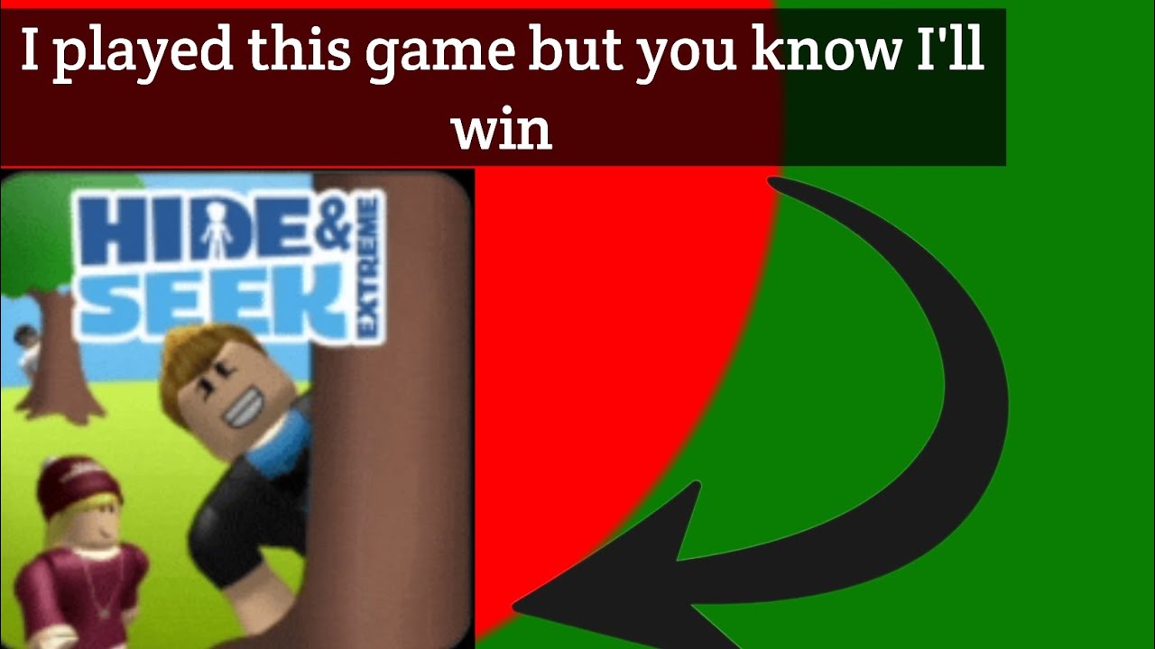 I played this game. but you don't know I'll win?😁😁