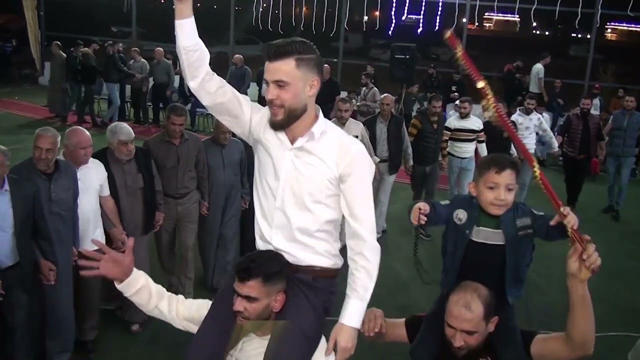 افراح ال الكراد عريسنا قصي الفنان ادهم المحاميد وفادي العامر الاصيل وزينه للانتاج الفني 0790320515