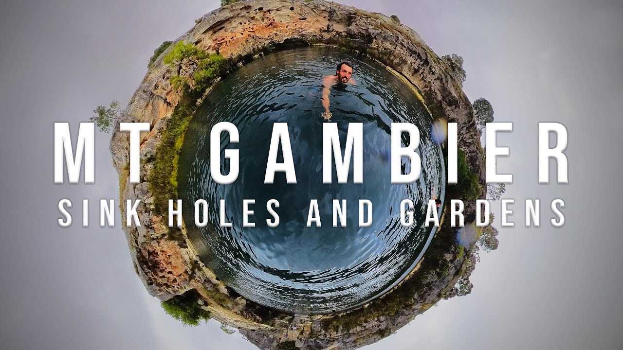 Sink holes, swimming spots & secret gardens!! Naracoorte & Mt Gambier. SA Limestone Coast with kids!