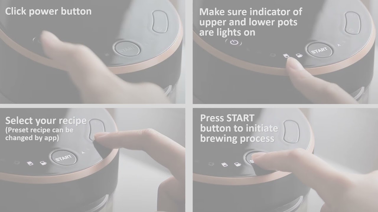 FREDDA INSTRUCTIONS for Coffee Brewing