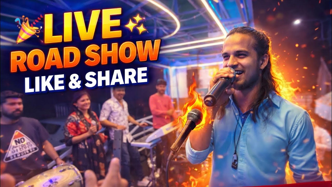 Live Road Show 🤩✨💥 Me joru ka gulam😉 [kirish ka sunega ]😜 Mix song [SNEHAL MITNA]