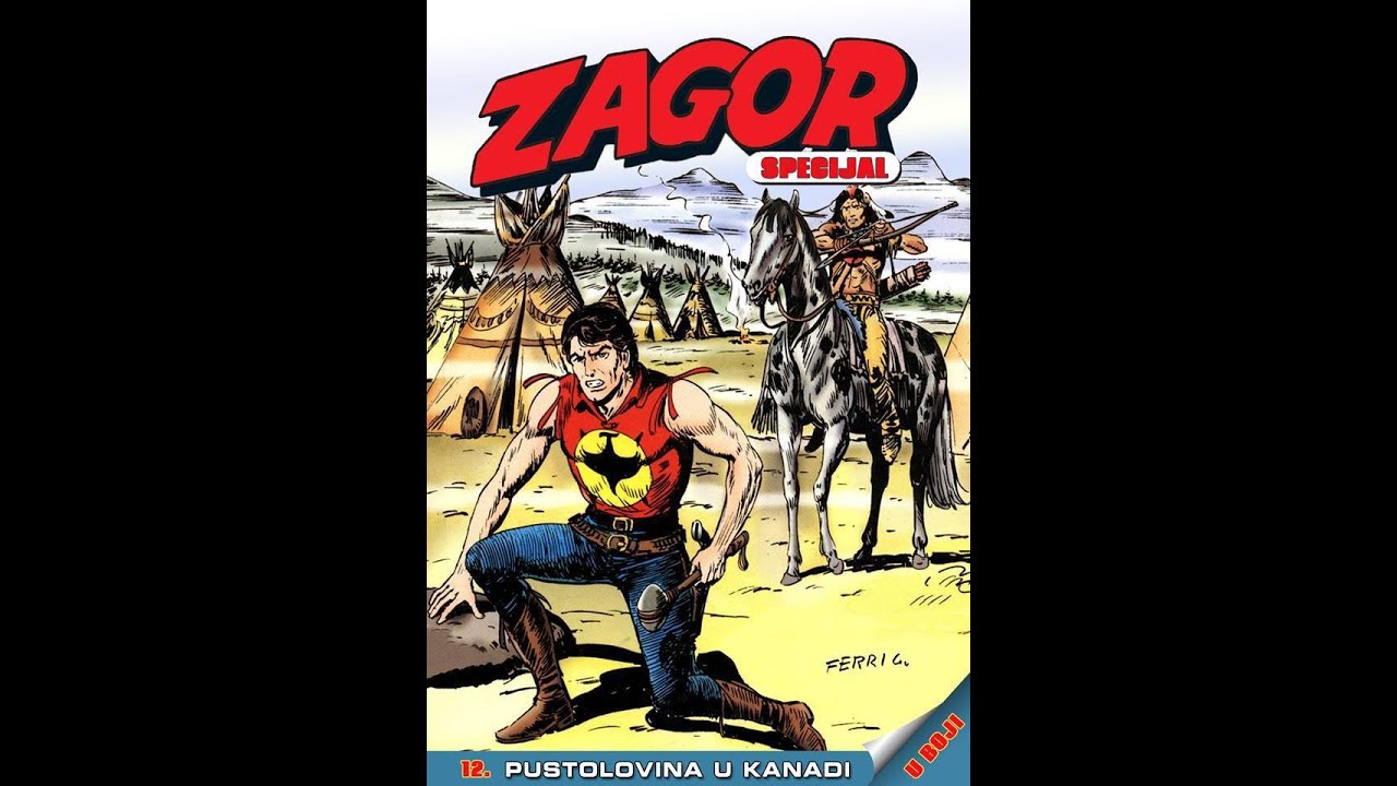 Zagor - Pustolovina u Kanadi (Strip u boji)