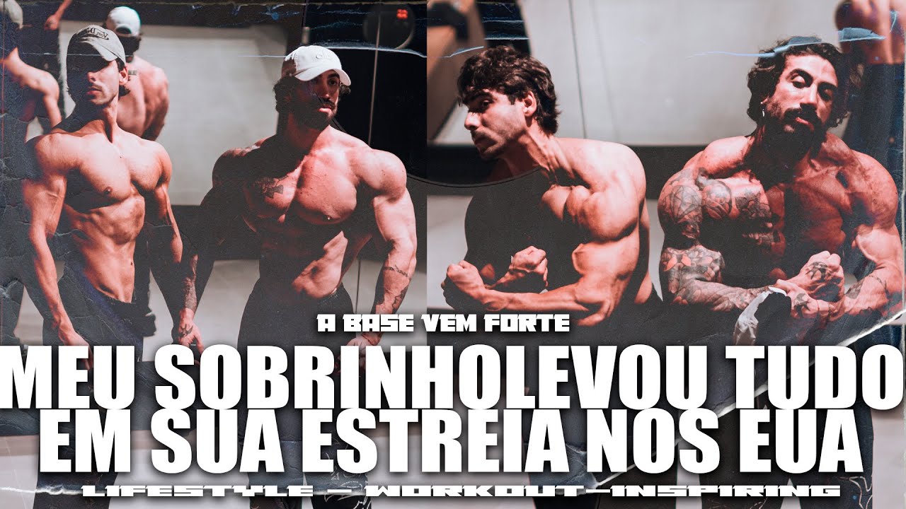 MEU SOBRINHO LEVOU TUDO EM SUA ESTREIA NOS EUA