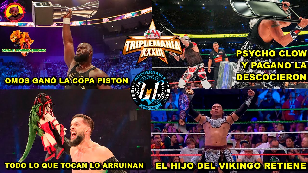 TRIPLEMANIA XXXIII - Análisis Picante (by Nick The Guy) #tripleaaa