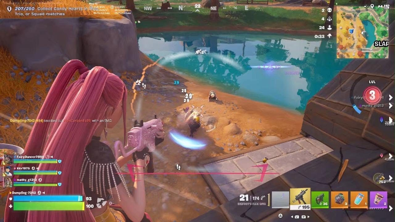 Farming Valentine's Heart part 2 || Fortnite