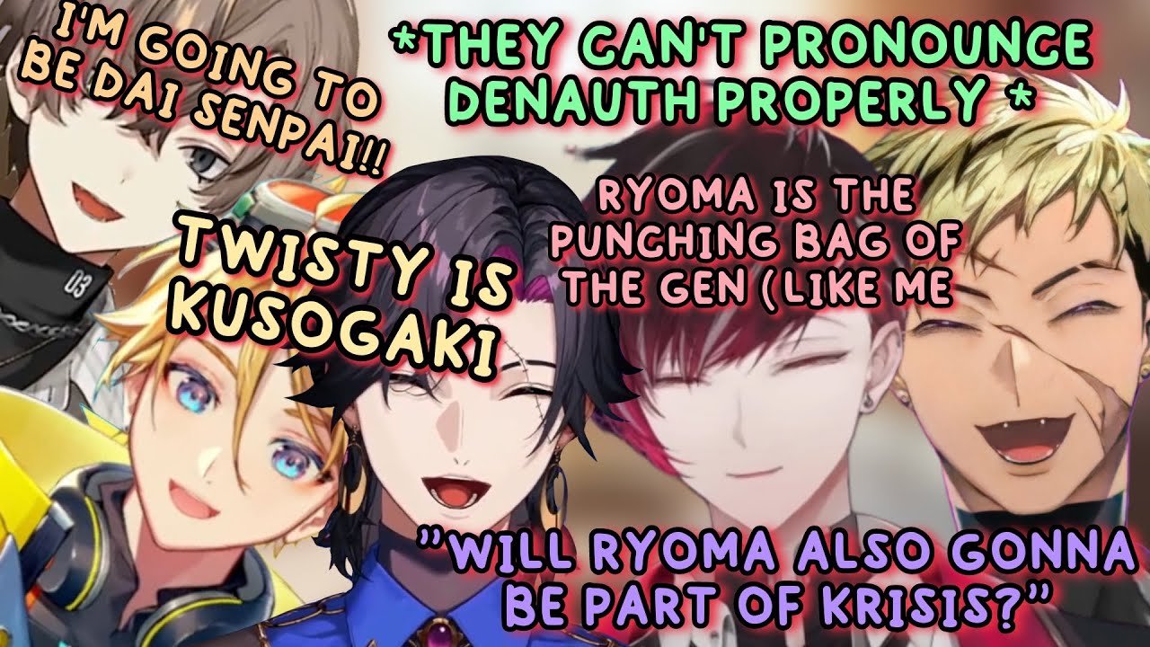 THE BOIS FIRST IMPRESSION AND THOUGHTS ABOUT DENAUGHT (NIJI NEW WAVE) 🥰