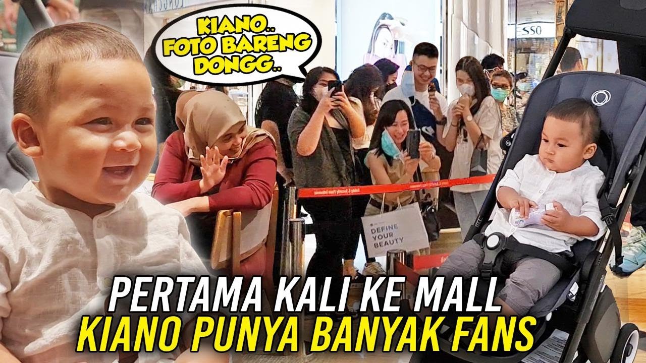 FANS NYA KIANO BANYAK ‼️DAN KIANONYA RAMAH BANGET ,SEMUA YANG DI MALL DIKASIH SENYUMAN ..