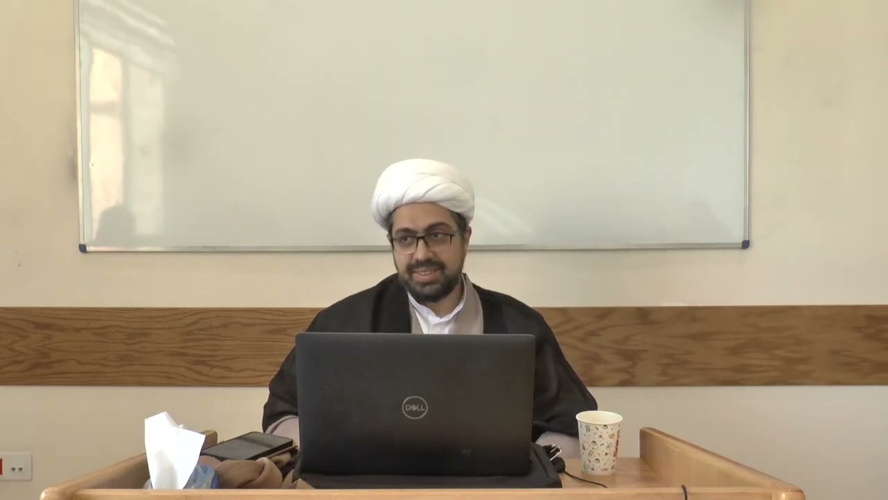 2025 11 12 محاضرات في الالهيات   الشيخ احمد العبيدي