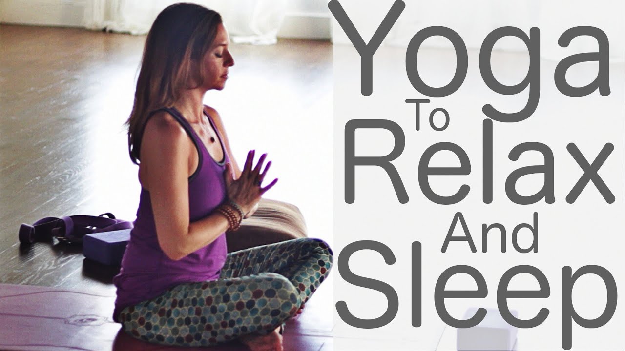 30 Minute Bedtime Yoga For Night (Relax and Sleep) | Fightmaster Yoga Videos