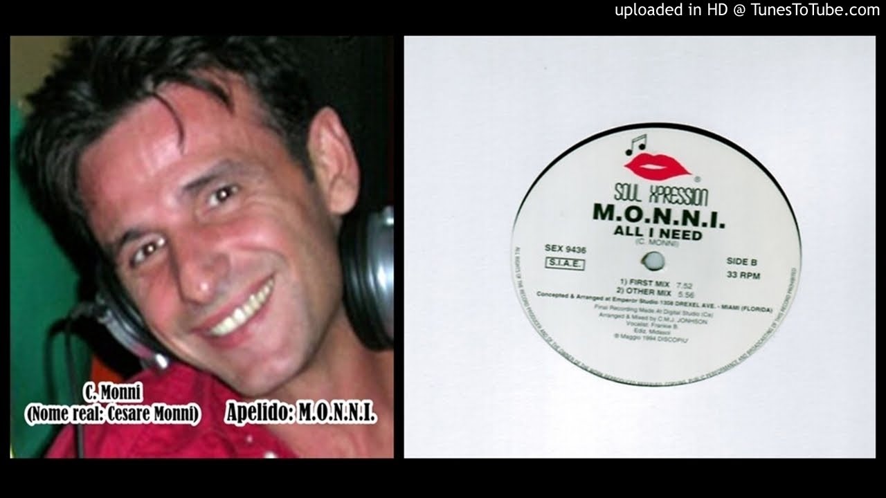 M.O.N.N.I. &lrm;&ndash; All I Need (First Mix &ndash; 1994)