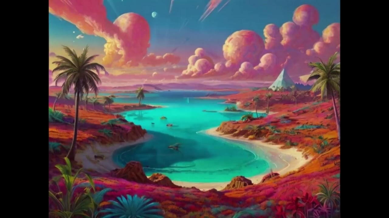 psychedelic landscapes